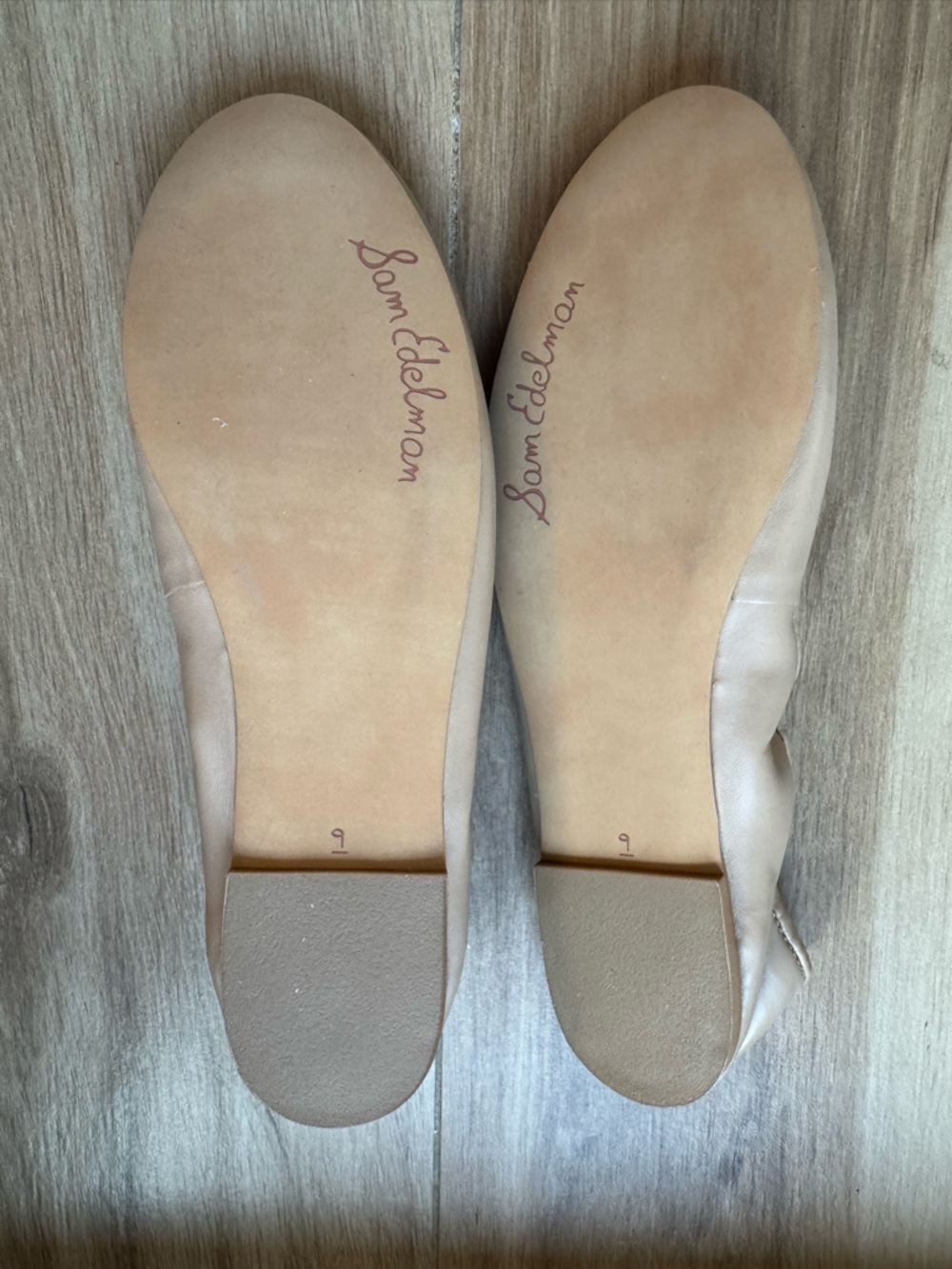 Sam Edelman Women's Felicia Ballet Flats Size 9 Beige - Picture 2 of 2